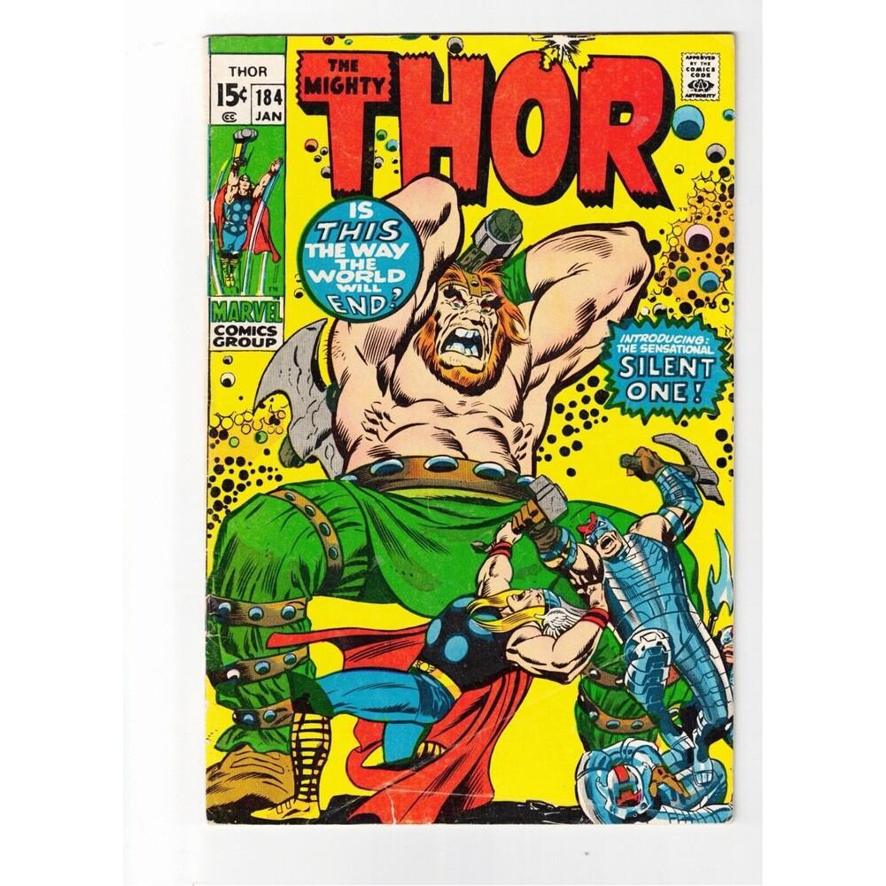 The Mighty Thor # 184 1970 Marvel Comics